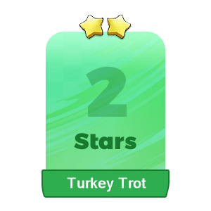 MMOJUGG Monopoly Go Turkey Trot 2 Stars-S9-2 Details View of Item Function and Use